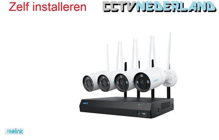 Reolink NVS12-8MB4W WiFi 8MP camera systeem