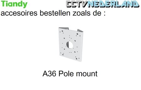 Tiandy Kit 1TB met 2 x 2MP bullet camera