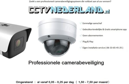 Hikvision koop je bij cctvnederland.nl dealer