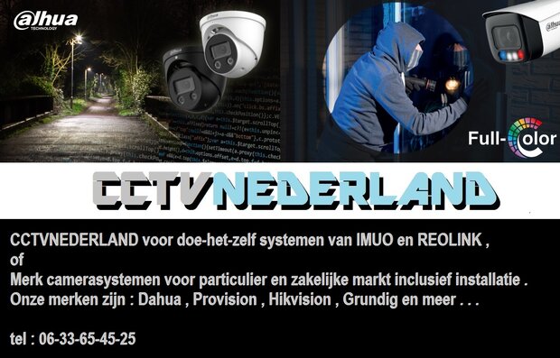 cctv nederland beveiliging 