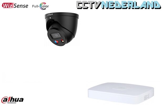 NVR 2TB met 1 x 4MP camera TIOC 2.0 W-WEG AUDIO