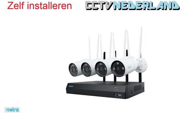 Reolink NVS12-8MB4W WiFi 8MP camera systeem