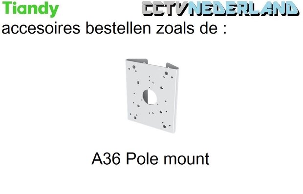 Tiandy Kit 1TB met 2 x 2MP bullet camera