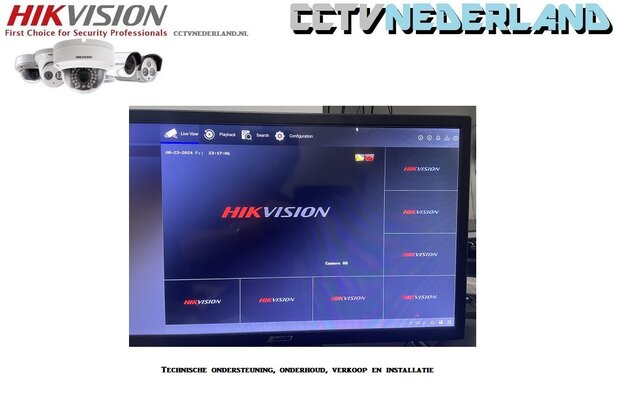 Hikvision intercom haal je bij cctvnederland.nl installeren ook mogelijk